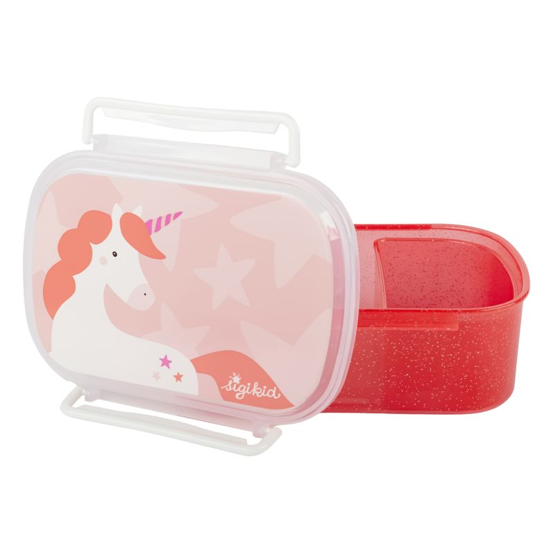 Sigikid Kinder Brotdose Einhorn, rot Fabrik Onlineshop