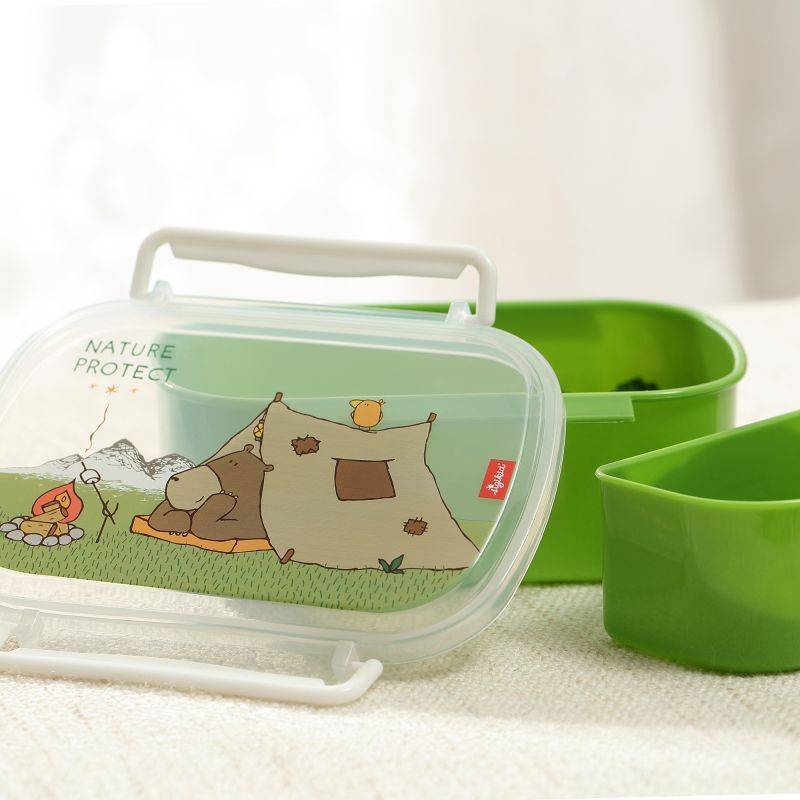 Sigikid Kinder Brotzeitbox mit Bär Forest Grizzly Online Shopping