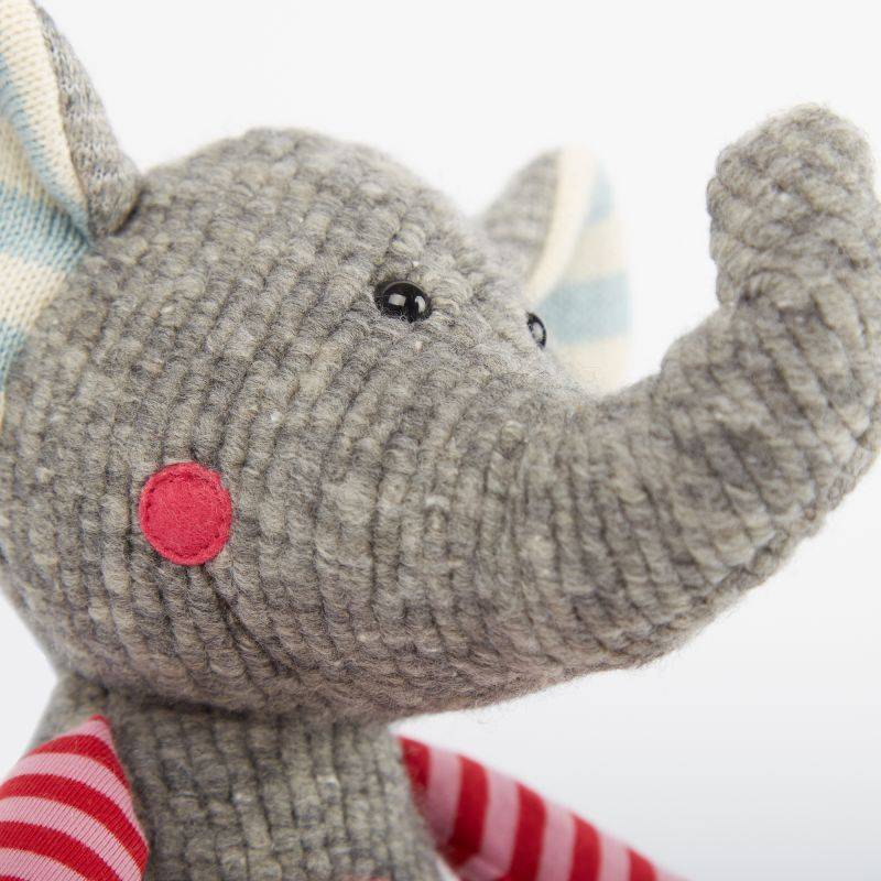 Sigikid Kuscheltier Elefant im Patchworkstyle Fabrikladen