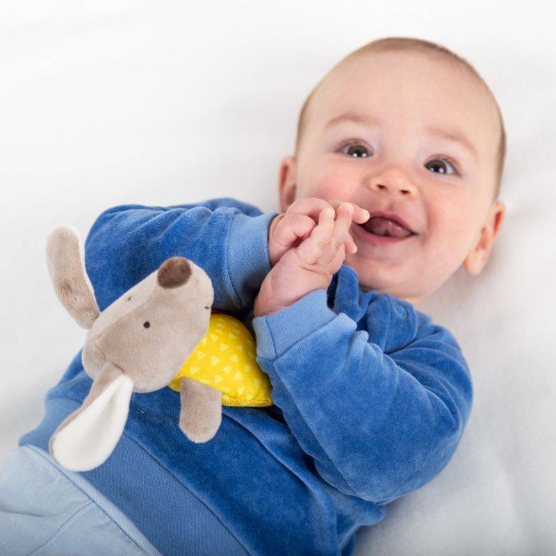 Sigikid Babyrassel Hund, Red Stars Günstig kaufen
