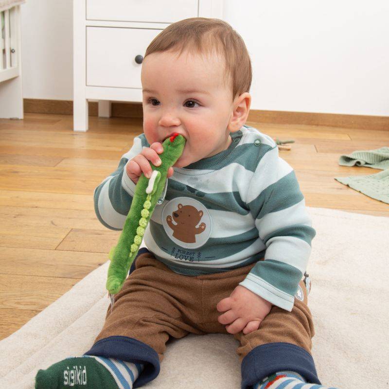 Sigikid Baby Rassel Krokodil, Red Stars Cyber Monday
