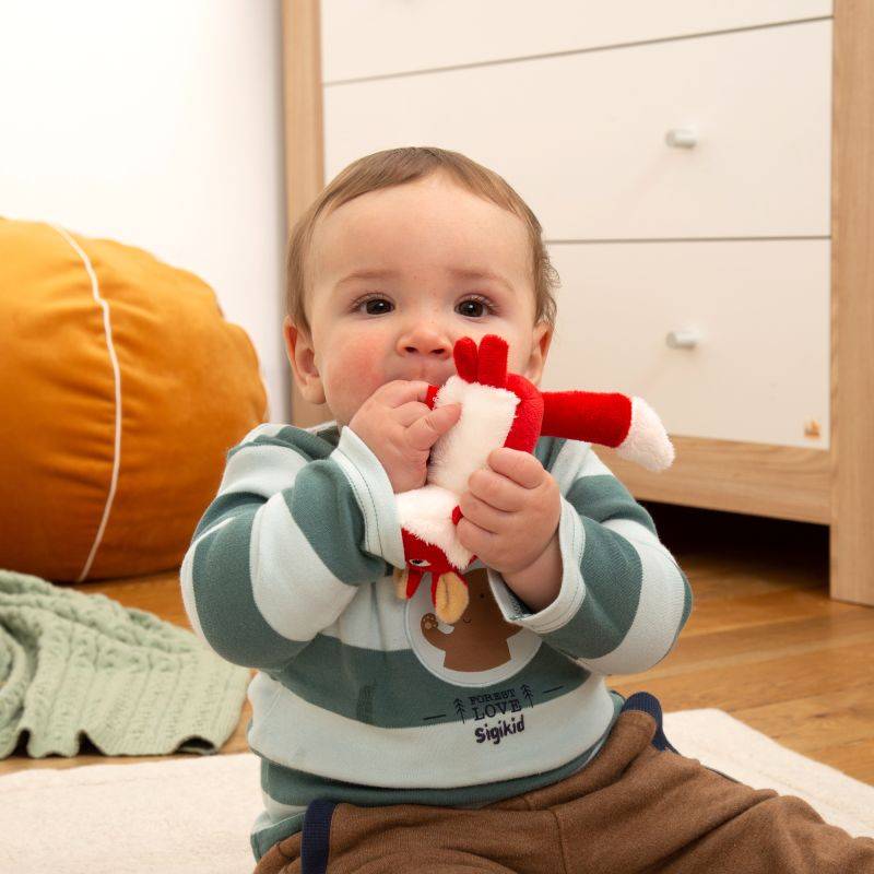 Sigikid Baby Rassel Fuchs, Red Stars VIP-Rabatte