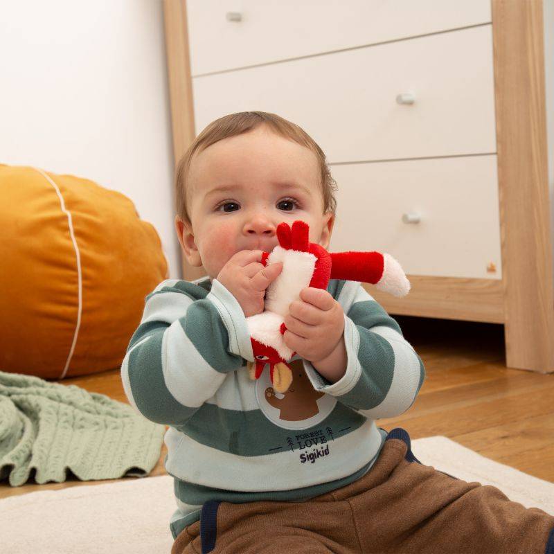 Sigikid Baby Rassel Fuchs, Red Stars VIP-Rabatte