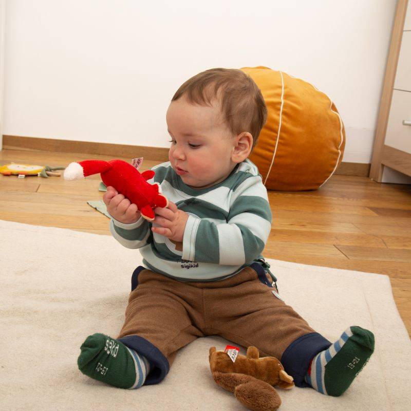 Sigikid Baby Rassel Fuchs, Red Stars VIP-Rabatte