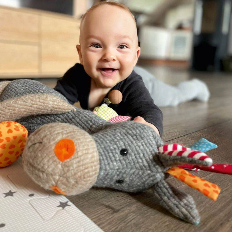 Sigikid XXL Kuscheltier Pferd im Patchworkstyle Kostenloser Versand