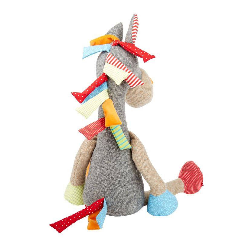 Sigikid XXL Kuscheltier Pferd im Patchworkstyle Kostenloser Versand