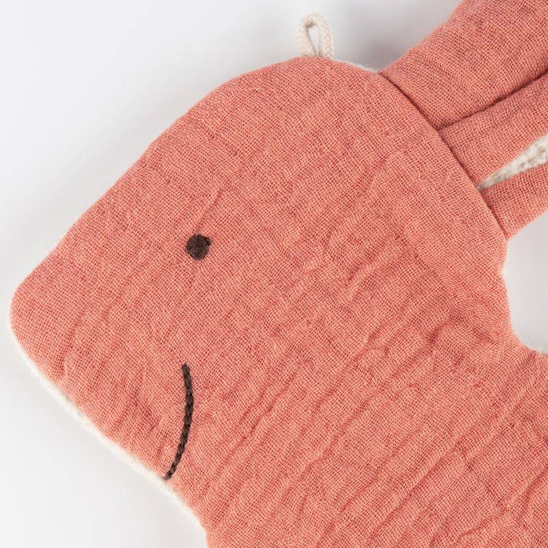 Sigikid Baby Musselin Knister Schnuffeltuch Hase Valentinstagsangebot
