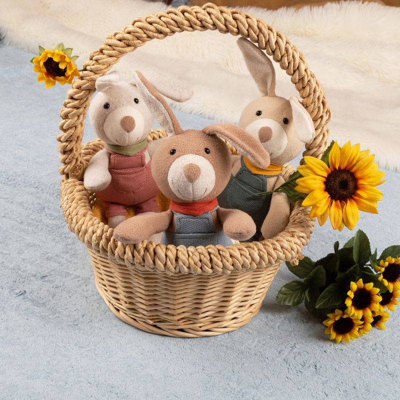 Sigikid Kuscheltier Hase mit Latzhose, magohany Top Angebot