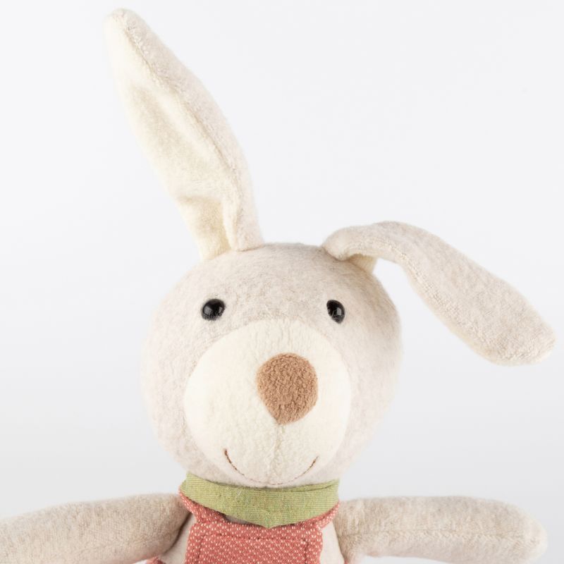 Sigikid Kuscheltier Hase mit Latzhose, magohany Top Angebot