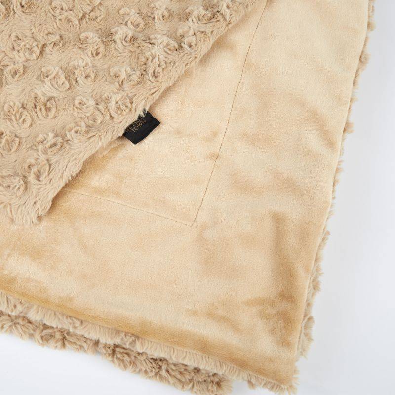 Sigikid Beasts Kuscheldecke Plüsch, beige meliert Sonderangebote