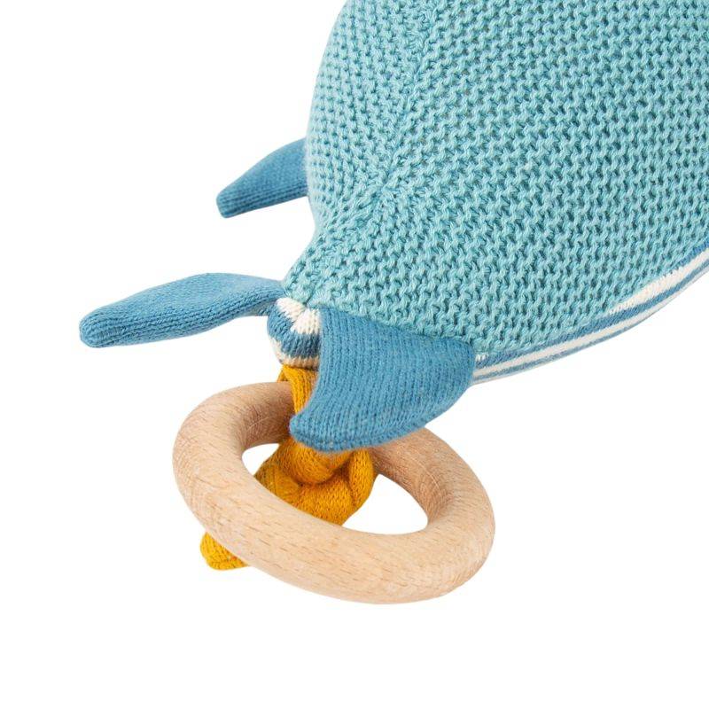 Sigikid Baby Strick-Greifling Wal Kostenlose Rückgabe