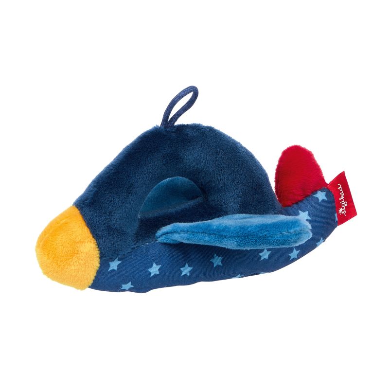 Sigikid Baby Greifling Flugzeug, Red Stars Begrenzte Freigabe