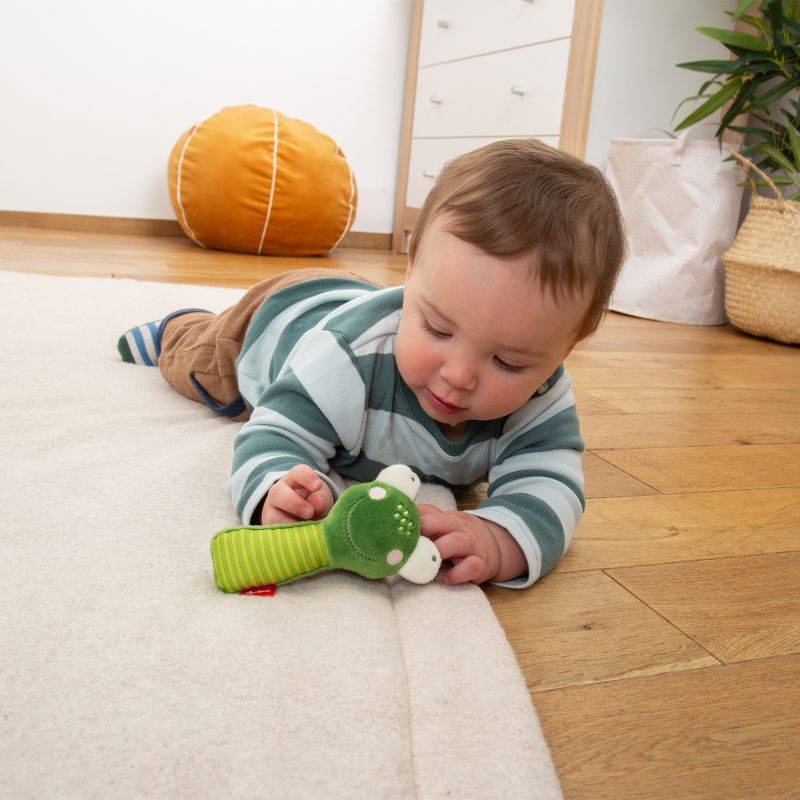 Sigikid Baby Greifling Frosch mit Spiegel, Red Stars Bis zu 65% Rabatt