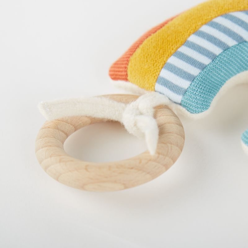 Sigikid Baby Aktiv-Greifling Regenbogen, Green Collection Kostenloser Versand