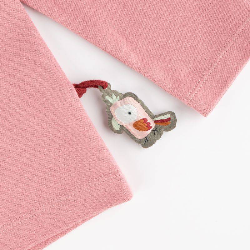 Sigikid Kinder Langarmshirt mit Stickmotiv Kakadu, rosa Preisnachlass