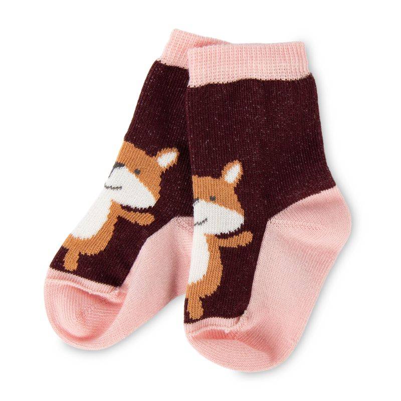 Sigikid Baby 3er Socken-Set rosa/rotbraun/dunkelrot Weihnachtsangebot