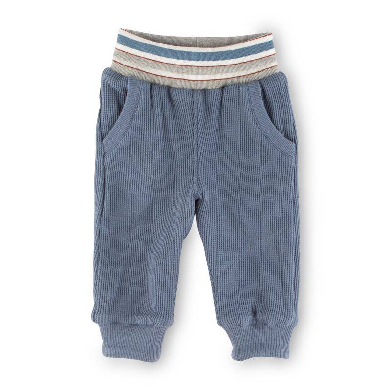 Sigikid Baby Wendehose mit Beinbündchen, grau oder blau Muttertagsangebot