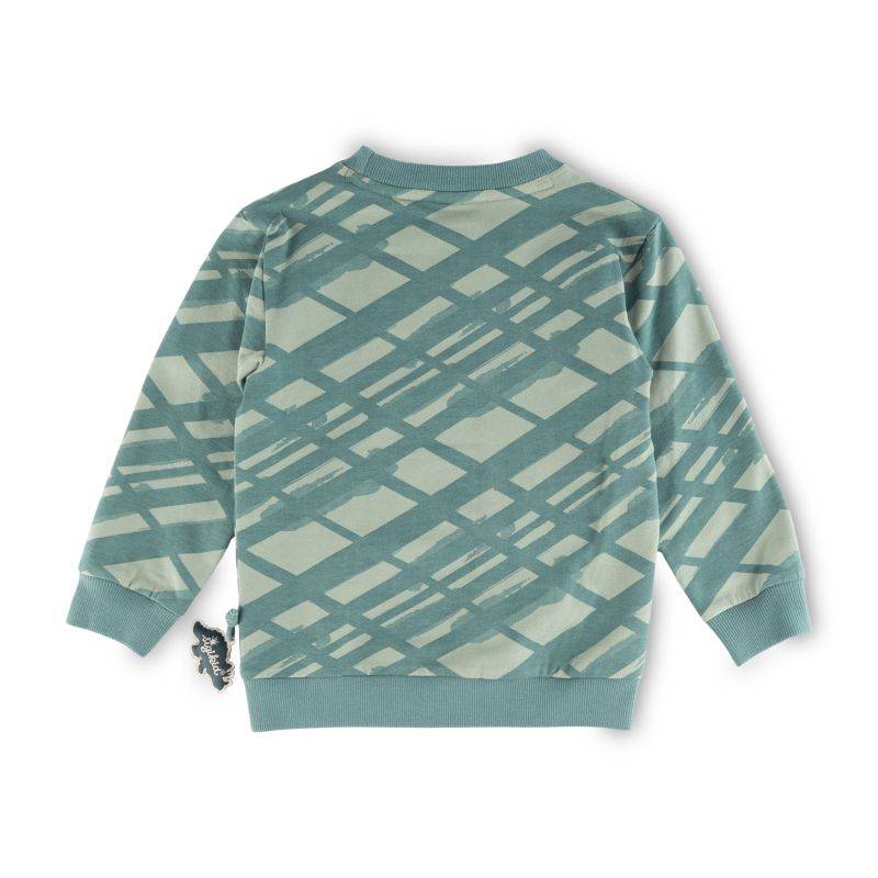 Sigikid Kinder Sweatshirt Dino, grün Kauf eins, bekomm eins gratis