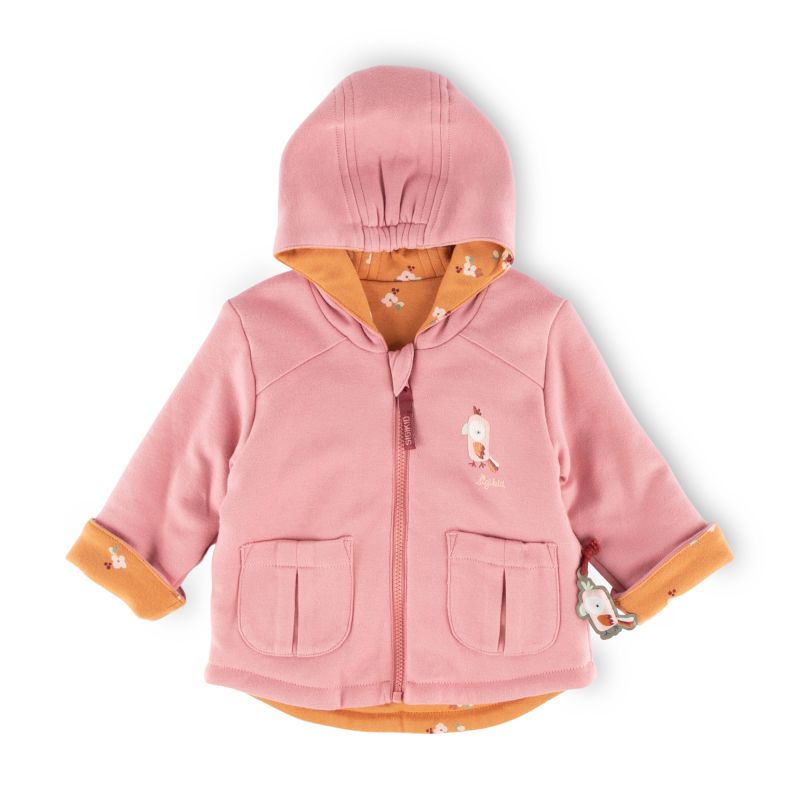 Sigikid Baby Wendejacke, Blümchen Print und rosa Riesige Ersparnisse