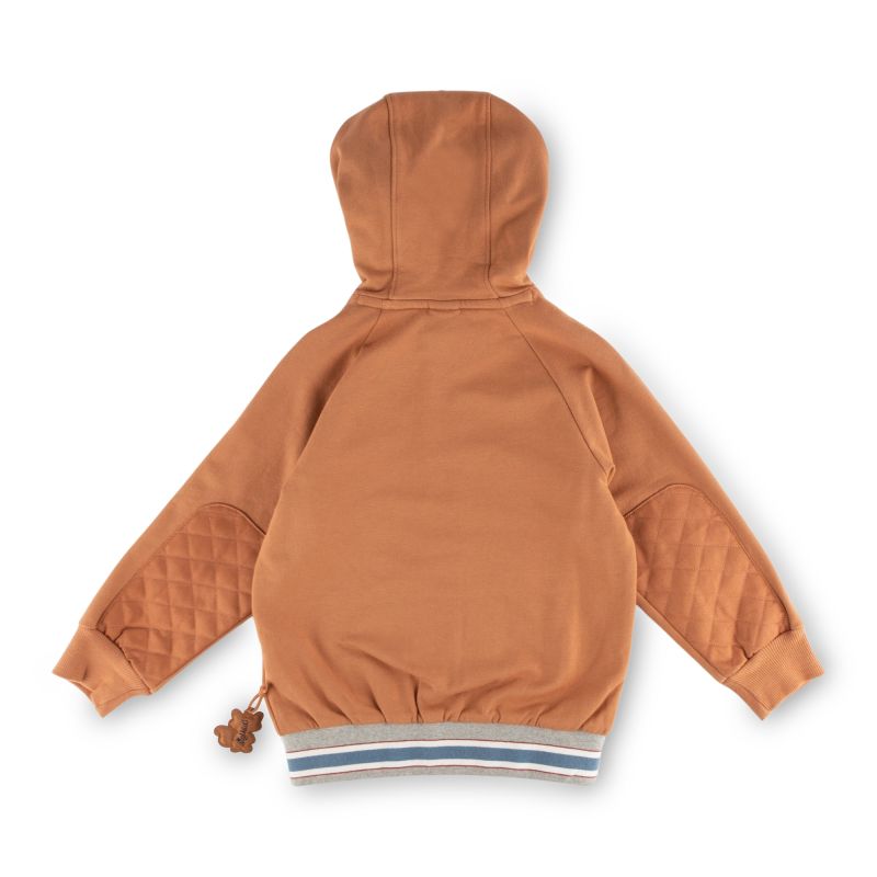 Sigikid Kinder Kapuzen Sweatjacke, braun Letzte 2 Tage