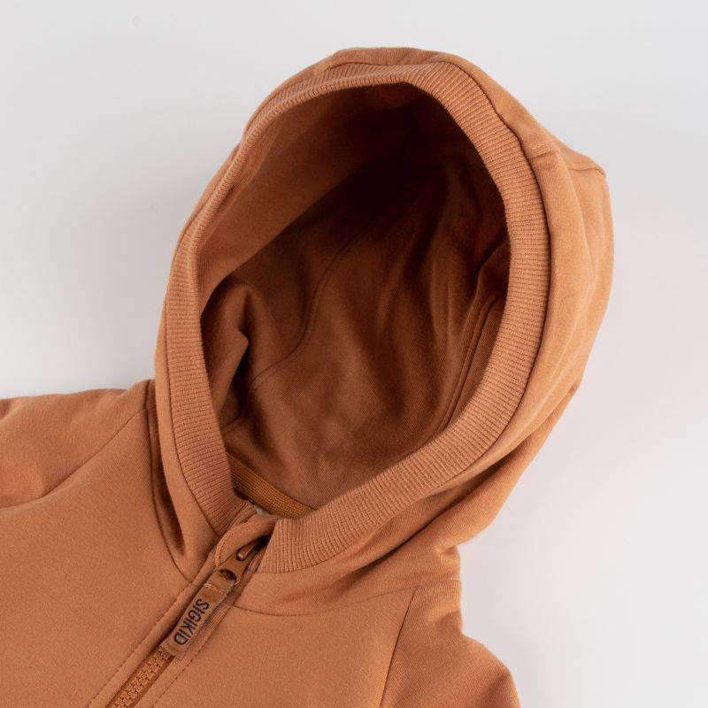Sigikid Kinder Kapuzen Sweatjacke, braun Letzte 2 Tage