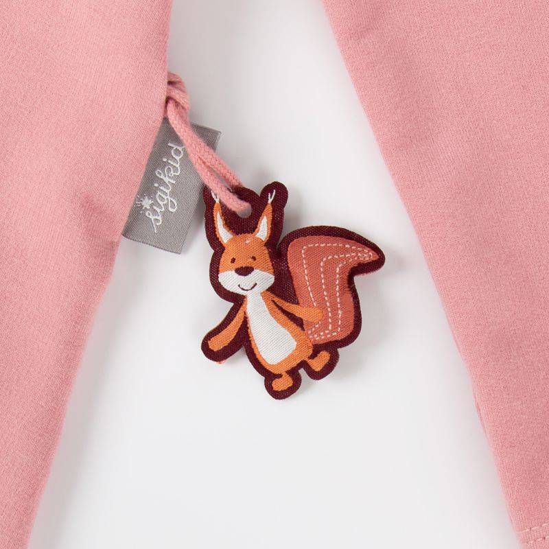Sigikid Kinder Sweatkleid Dancing Leaves in Rosa Bis zu 50% Rabatt