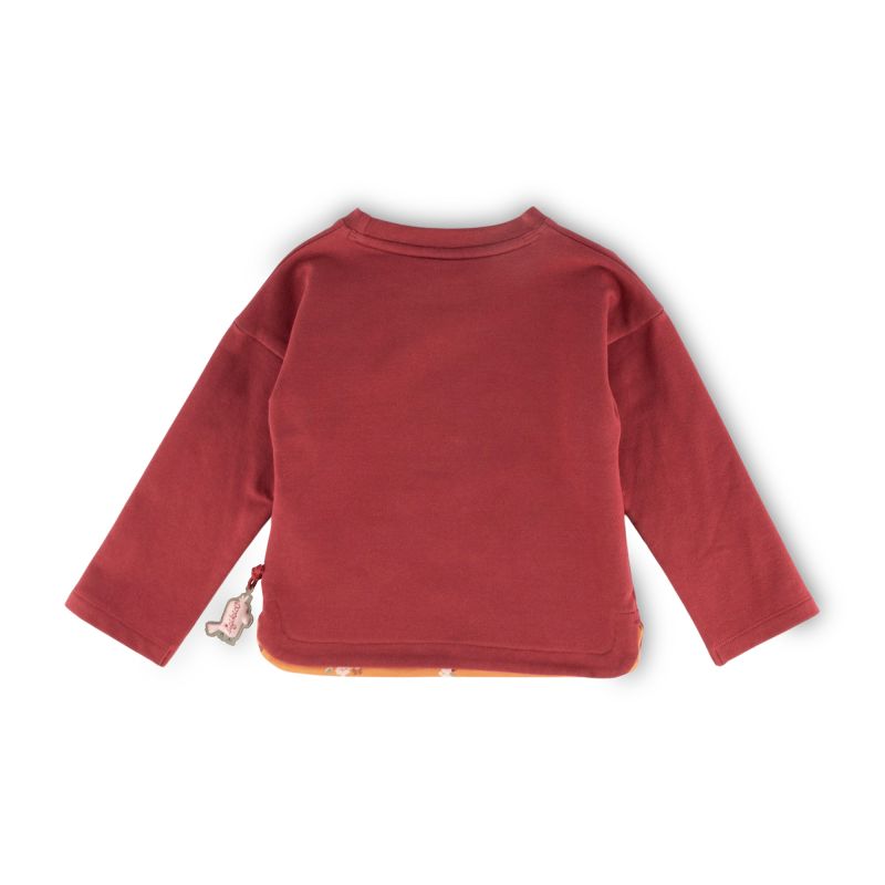 Sigikid Kinder Sweatshirt mit Kakadu Motiv, dunkelrot Bis zu 60% Rabatt