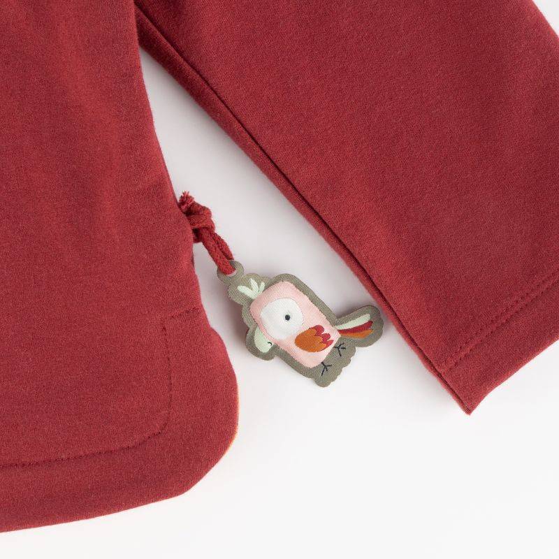 Sigikid Kinder Sweatshirt mit Kakadu Motiv, dunkelrot Bis zu 60% Rabatt