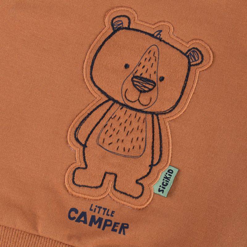 Sigikid Baby Sweatshirt mit Bären Motiv, braun Bis zu 65% Rabatt