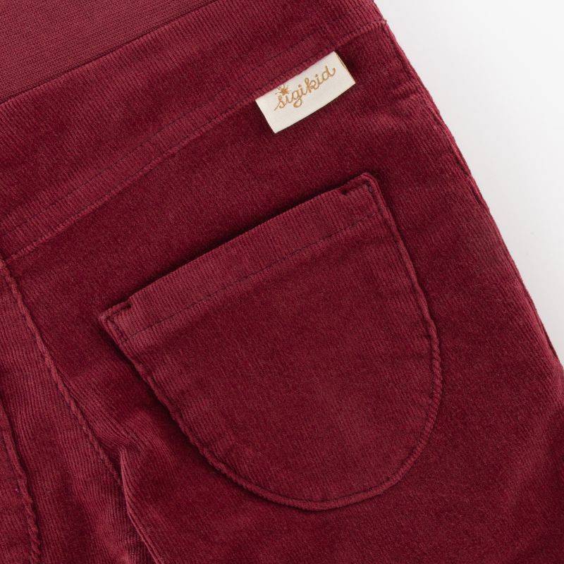 Sigikid Kinder Cordhose, dunkelrot Bis zu 55% Rabatt