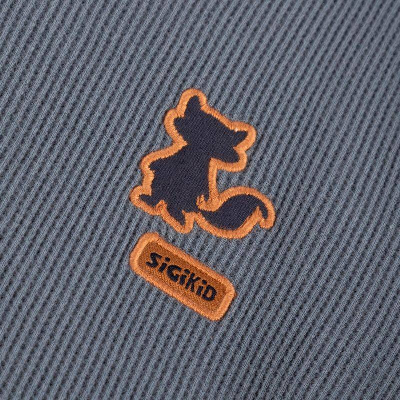 Sigikid Kinder Langarm Wendeshirt Forest Adventure, blau oder grau Nur noch ein Tag übrig