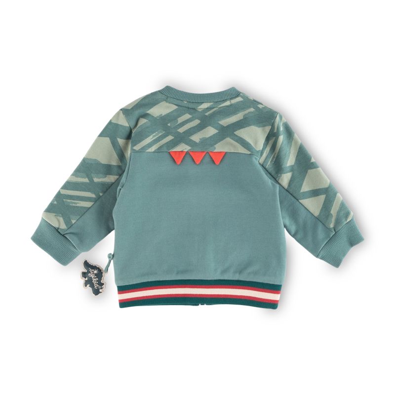 Sigikid Baby Sweatjacke Dino World Im Verkauf