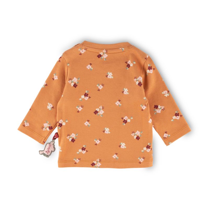 Sigikid Baby Langarmshirt Blümchen Auslauf