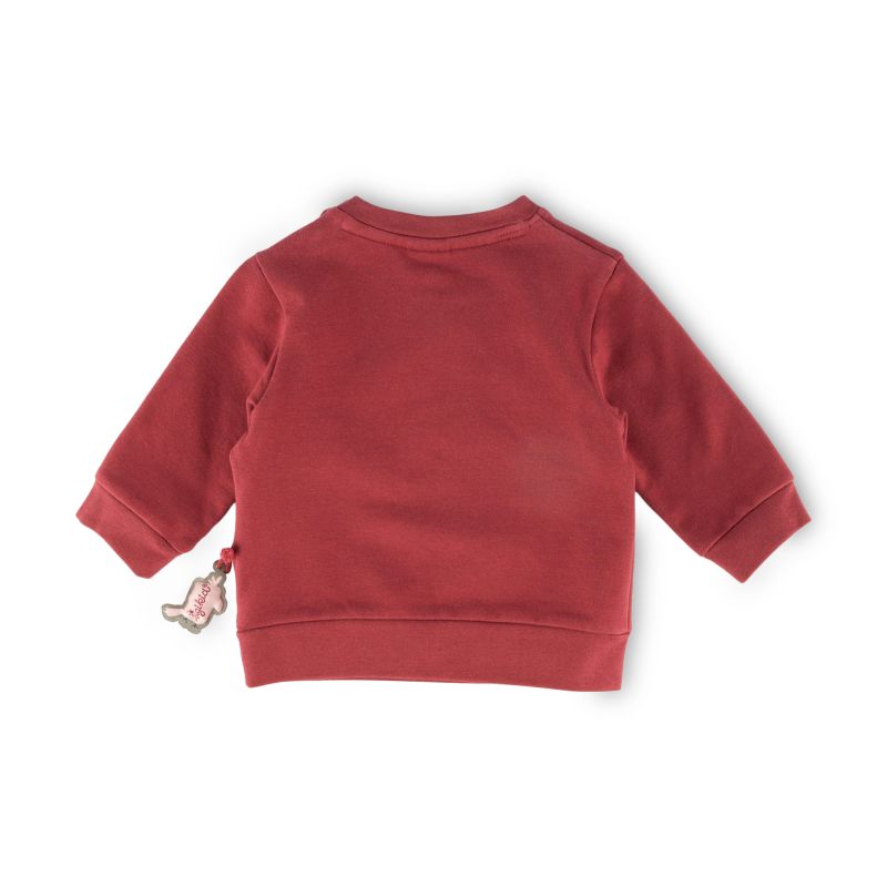 Sigikid Baby Sweatshirt Kakadu, dunkelrot Hotsell