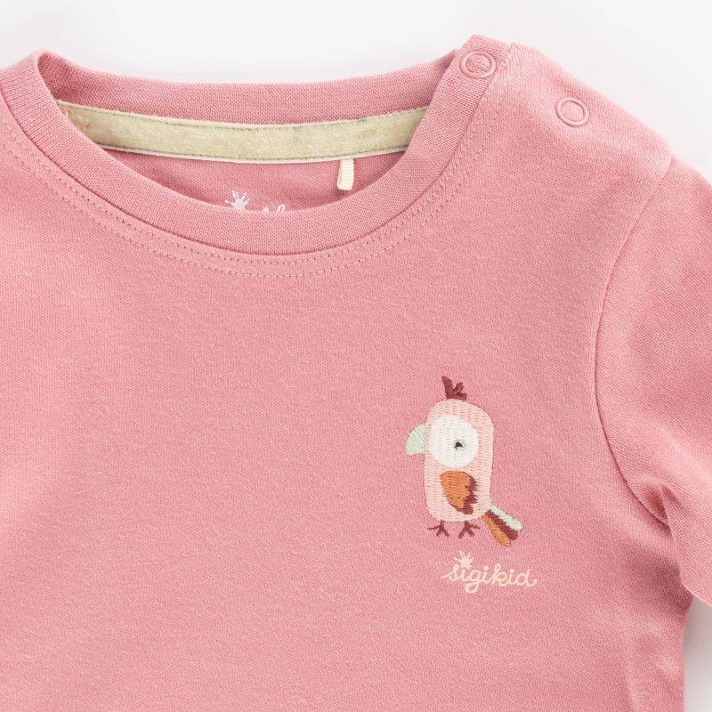 Sigikid Baby Langarmshirt pink Kakadu Kostenloser Versand