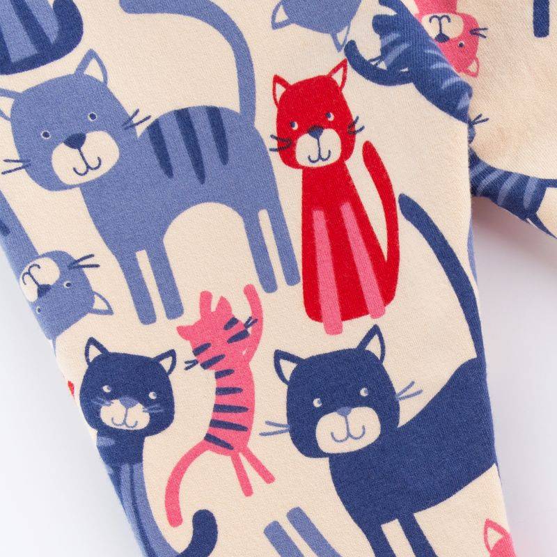 Sigikid Baby Sweat Leggings mit Katzen-Print Fabrikpreis