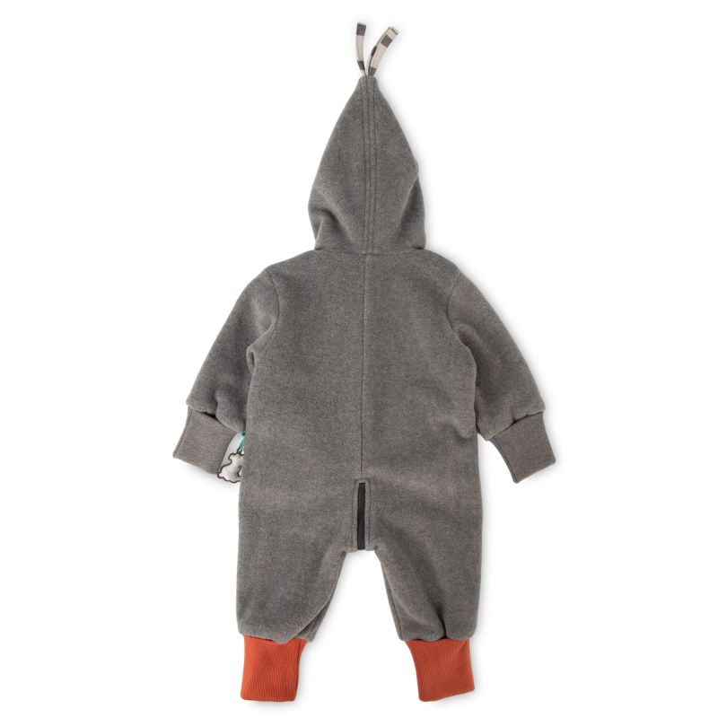 Sigikid Baby Fleeceoverall mit Eisbär Motiv, graumeliert Großer Ausverkauf