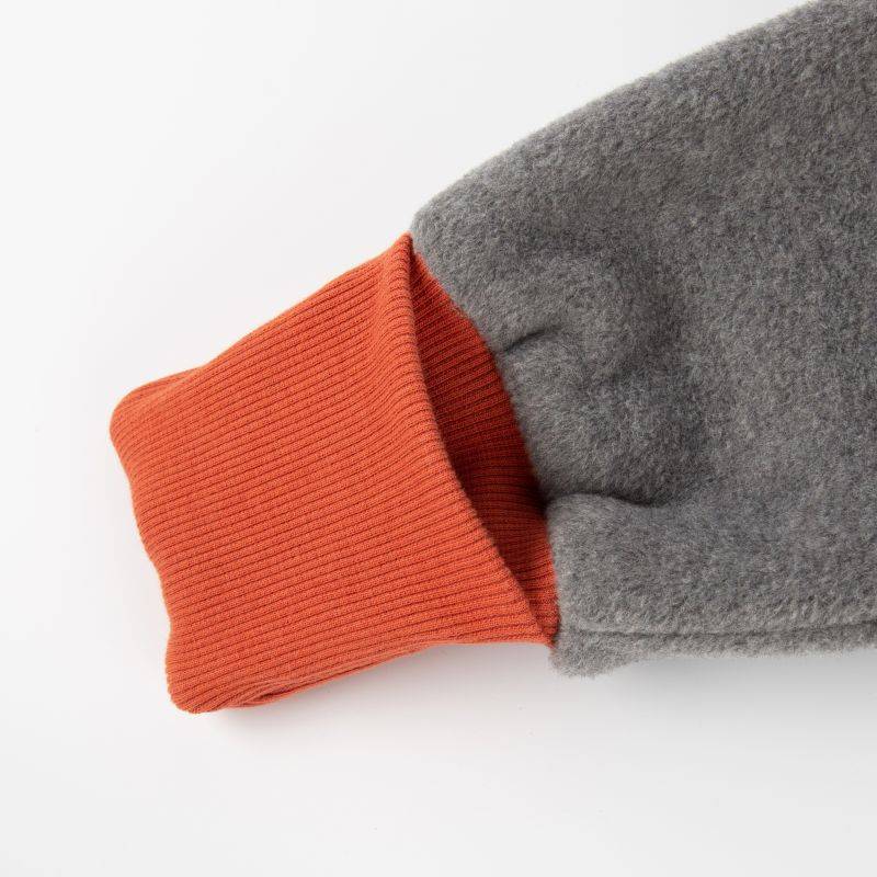 Sigikid Baby Fleeceoverall mit Eisbär Motiv, graumeliert Großer Ausverkauf