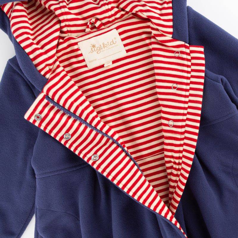 Sigikid Kinder Fleecemantel Katze, dunkelblau Muttertagsangebot
