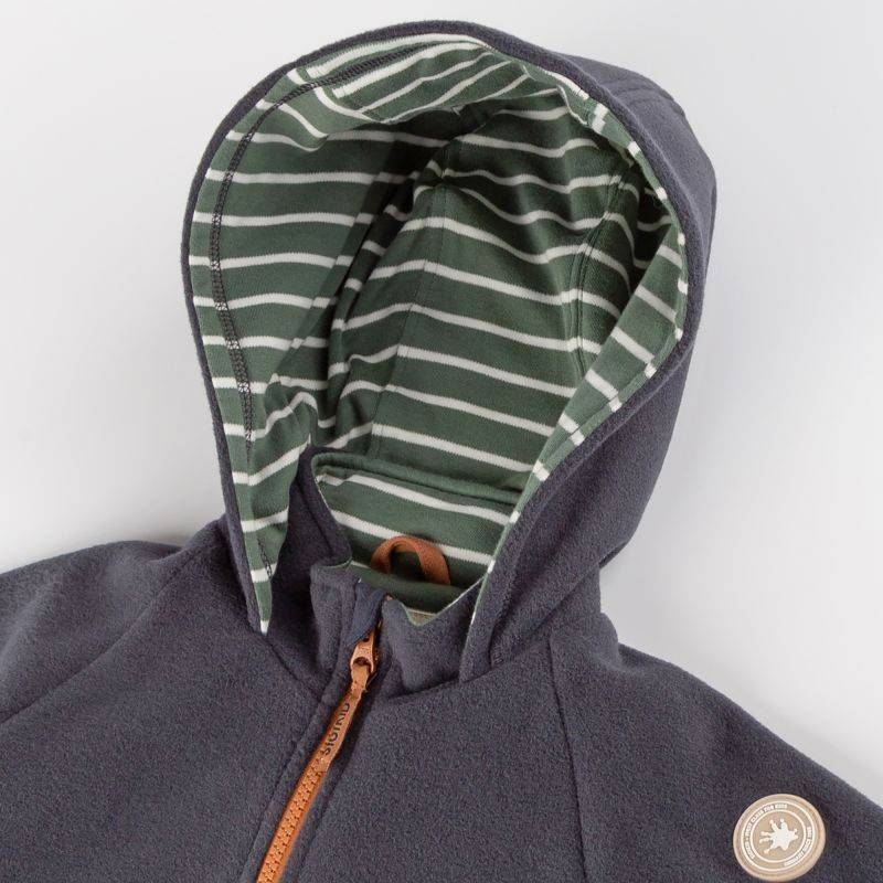 Sigikid Kinder Fleecejacke Forest Adventure, dunkelgrau Jubiläumsangebot