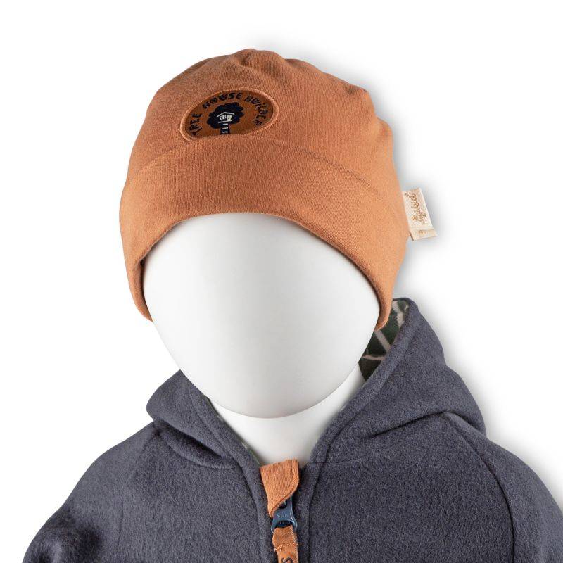 Sigikid Baby Mütze mit Aufschlag, braun Exklusive Angebote