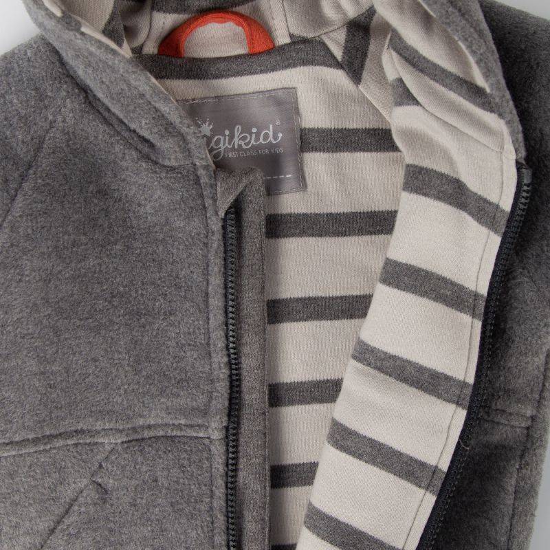 Sigikid Baby Fleecejacke Eisbär, grau Tägliche Deals