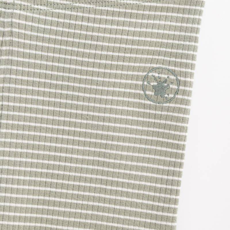 Sigikid Kinder Leggings, grün-weiß geringelt Begrenzte Freigabe