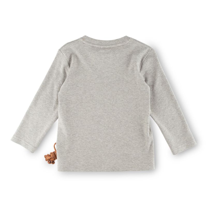 Sigikid Kinder Langarmshirt Forest Adventure, grau Bis zu 50% Rabatt