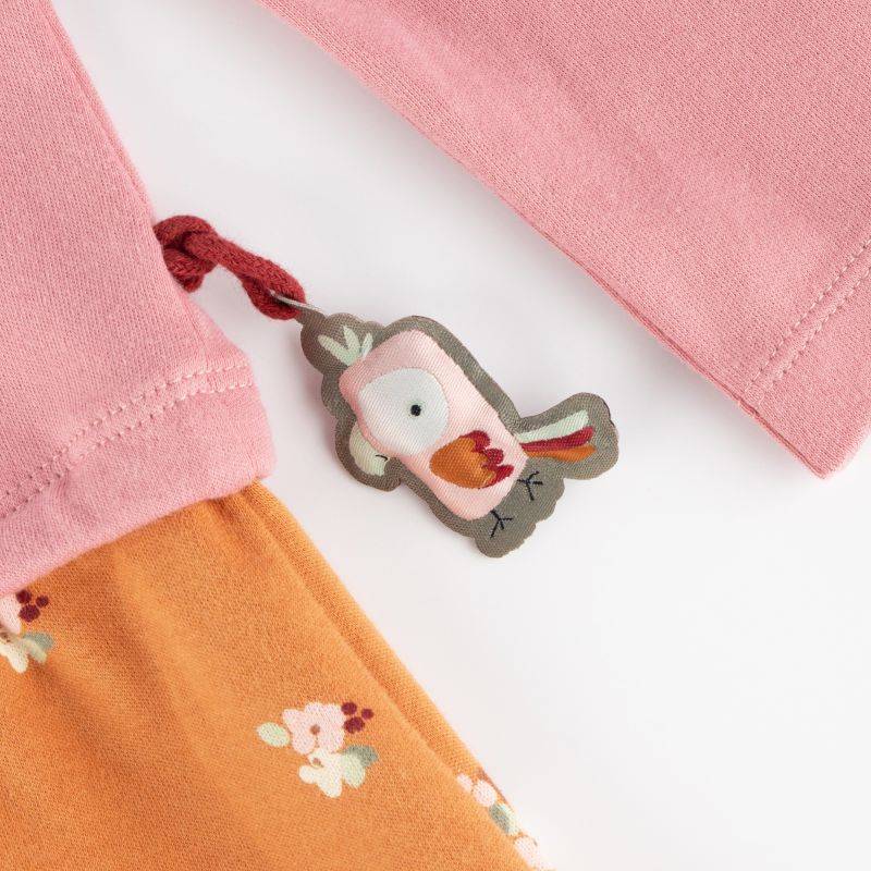 Sigikid Kinder Kleid mit Blümchen Print, Oberteil rosa Riesige Rabatte