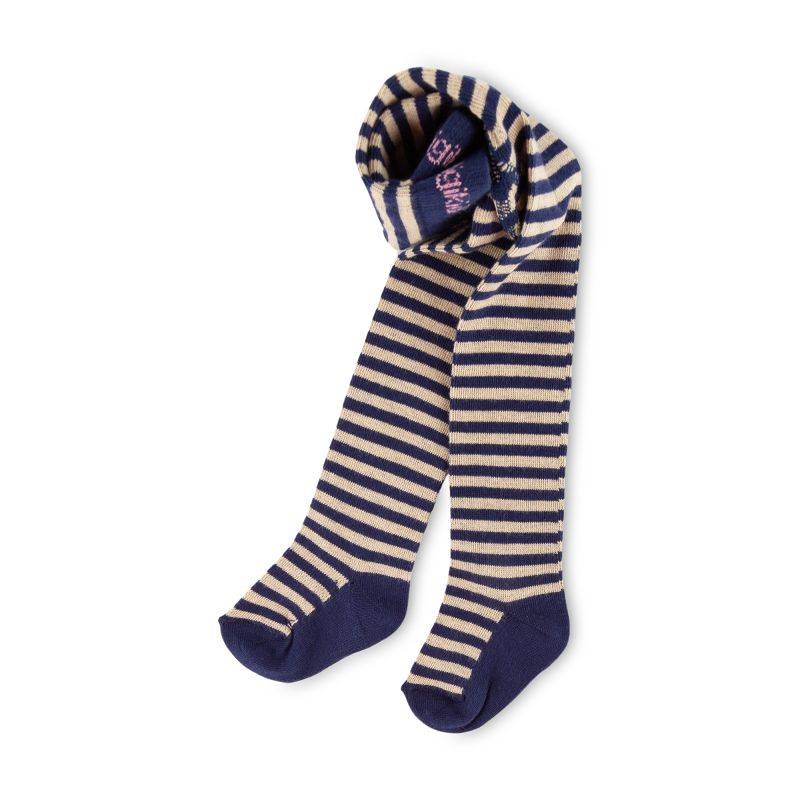 Sigikid 2er-Set Baby Strumpfhosen, rosa oder blau-weiß geringelt Black Friday Preise