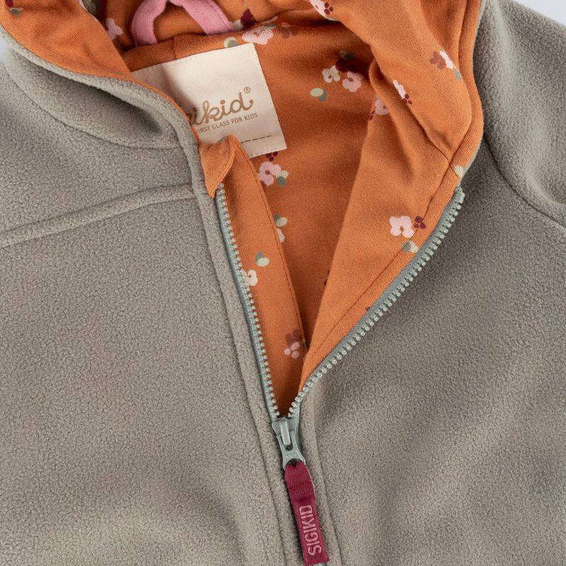 Sigikid Baby Fleeceoverall mit Bündchen, grün Online