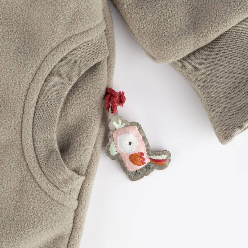 Sigikid Baby Fleeceoverall mit Bündchen, grün Online