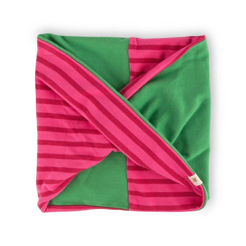 Sigikid Kinder Wendeschal, grün und pink Auslauf