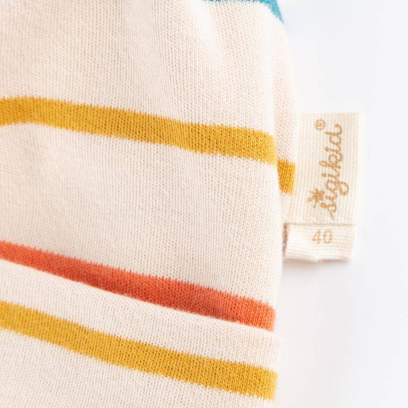 Sigikid Baby Mütze, bunt gestreift im Angebot